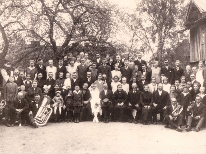 Hochzeit Krussen um 1926