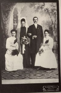 Hochzeit Karl und Albertine ALBRECHT 1908.jpg