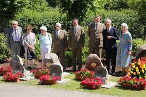 Einweihung der Gedenksteine